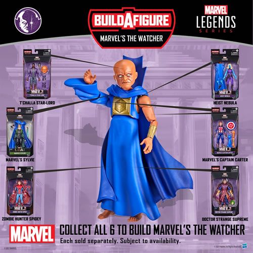 BBCW Distributors In Stock Marvel Legends 6 Figures Build A