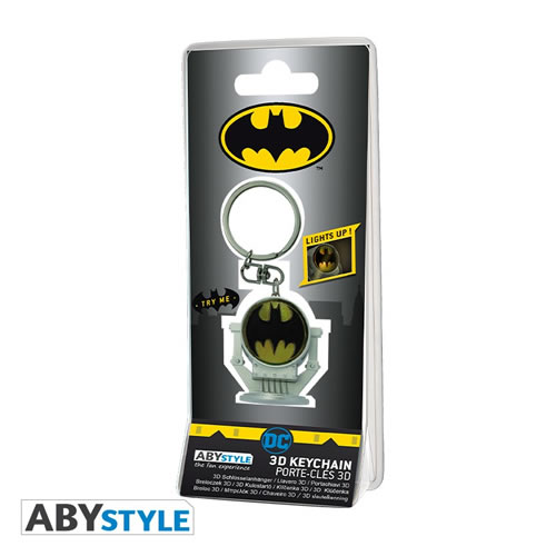 Abysse Batman 3D Keychain Bat Signal