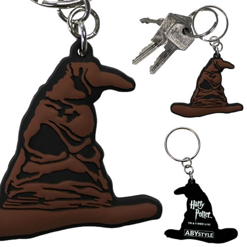 Harry potter sorting hot sale hat keyring