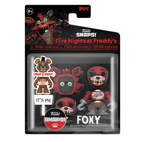 BBCW Distributors > Special Order > Snaps! Figures - FNAF - Foxy