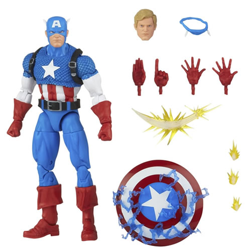 20th anniversary marvel legends captain america