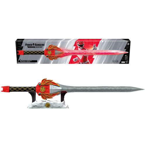 mighty morphin power rangers red ranger sword