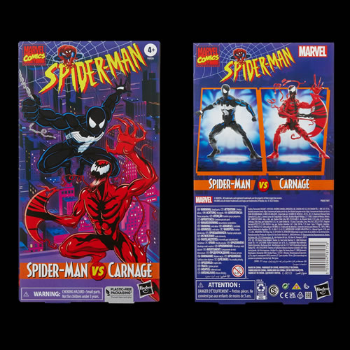 Marvel Legends Spiderman VS Carnage 2-pack 6 Action Figure