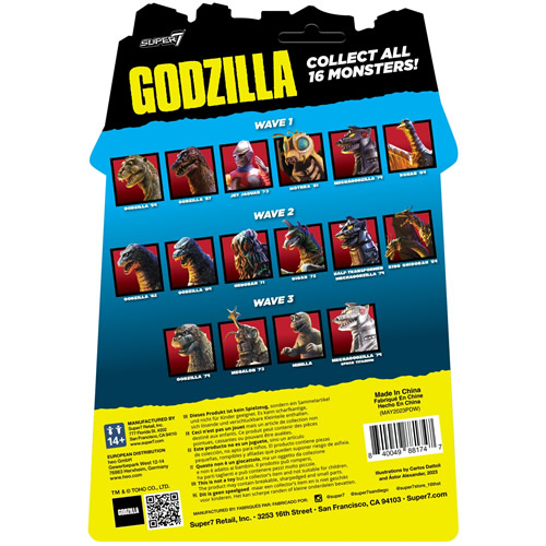 BBCW Distributors > Pre-Orders > ReAction Figures - Toho Godzilla ...