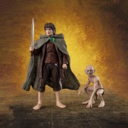 S.H.Figuarts Figures - The Lord Of The Rings: The Fellowship Of The Ring - Frodo Baggins & Gollum