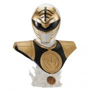 Legends In 3D Busts - Mighty Morphin Power Rangers - 1/2 Scale White Ranger