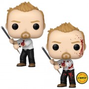 Pop! Movies - Shaun Of The Dead - Shaun w/ Chase (Specialty Series)