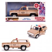 1:32 Scale Diecast - Hollywood Rides - Stranger Things - Hoppers Chevy Blazer