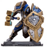 World Of Warcraft Figures - 1/12 Scale Human Warrior & Human Paladin (Common) Posed Figure