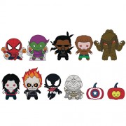 3D Foam Collectible Bag Clips - Marvel - Seasonal Halloween (2024) - 24pc Blind Bag Display