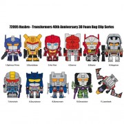 3D Foam Collectible Bag Clips - Transformers 40th Anniversary - S01 - 24pc Blind Bag Display