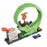 1:64 Scale Diecast - Hot Wheels City - Gator Loop Attack Playset