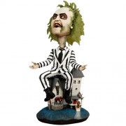 Head Knockers Figures - Beetlejuice (1988 Movie) - Beetlejuice (B&W Striped Suit)