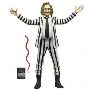 Beetlejuice (1988 Movie) 7" Scale Figures - Beetlejuice (B&W Striped Suit)