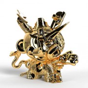 Dunny Vinyl Art Figures - 20th Anniversary Dunny Collection - 8" Still Life (Montana Gold)