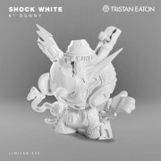 Dunny Vinyl Art Figures - Dunny 20th Anniversary - 8" Still Life (Shock White) by Tristan Eaton