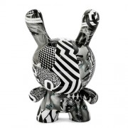 Dunny Vinyl Art Figures - Dunny 20th Anniversary - 8" Monochromic Dunny By Tristan Eaton