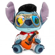 HugMe Plush - Disney - Lilo & Stitch - 14" Elvis White Jumpsuit Stitch (Shake Action)