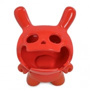 Dunny Art Figures - 5" Fine Ash Dunny Ceramic Ashtray (Sunset Orange Edition)