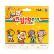 Pins & Buttons - Rainbow Brite - Enamel Pin Glitter 4-Pack