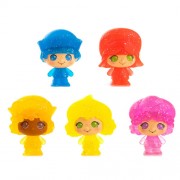 Strawberry Shortcake Figures - 1.5" Berry Besties Glitter Cheebee Figures 5-Pack Collector Set