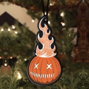 Holiday Horrors - Trick 'r Treat - Sam O'Lantern Pumpkin Metal Ornament