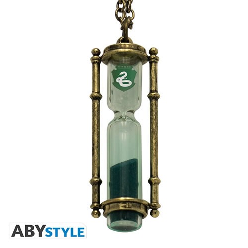 Keychains - Harry Potter - 3D Slytherin Hourglass