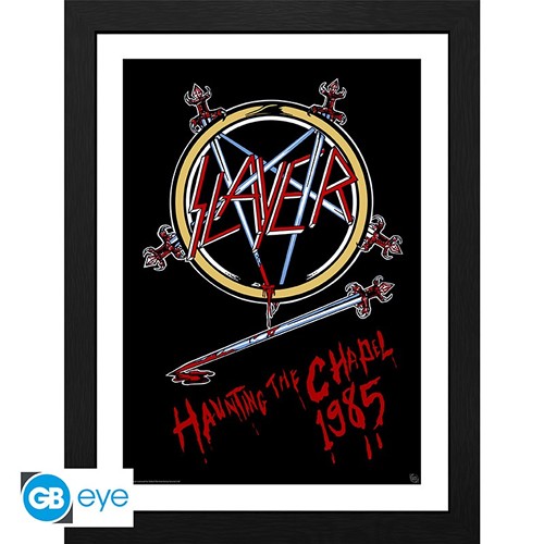 Framed Prints - Slayer - Haunting The Chapel