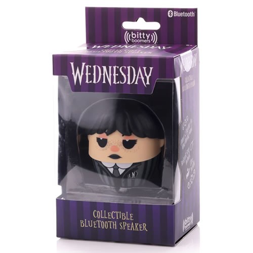 Bitty Boomers Bluetooth Speakers - Wednesday (TV Series 2022) - Wednesday Addams