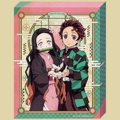 Puzzles - Artboard Canvas Style - 366 Pcs - Demon Slayer - (ATB-37) Tanjiro And Nezuko