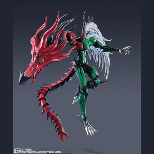 S.H.MonsterArts Figures - Yu-Gi-Oh! GX - Elemental Hero Flame Wingman