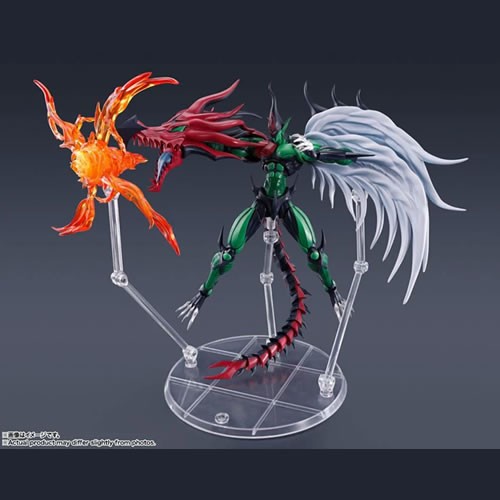 S.H.MonsterArts Figures - Yu-Gi-Oh! GX - Elemental Hero Flame Wingman