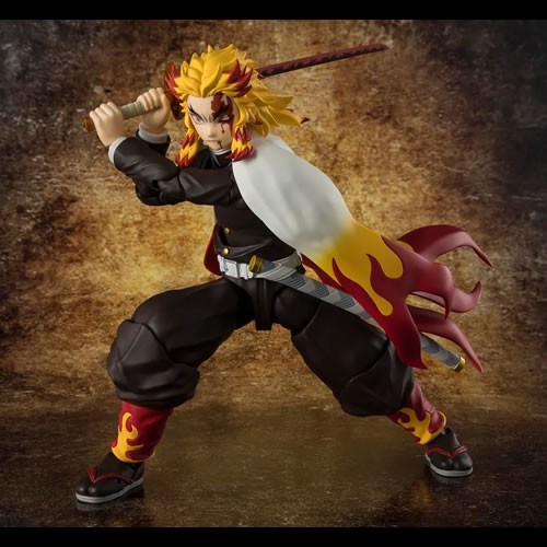 S.H.Figuarts Figures - Demon Slayer - Kyojuro Rengoku