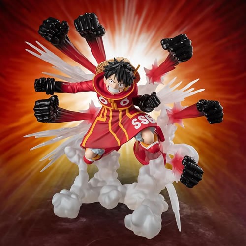 FiguartsZERO Extra Battle Figures - One Piece - Monkey D. Luffy (Gum-Gum Hawk Gatling)