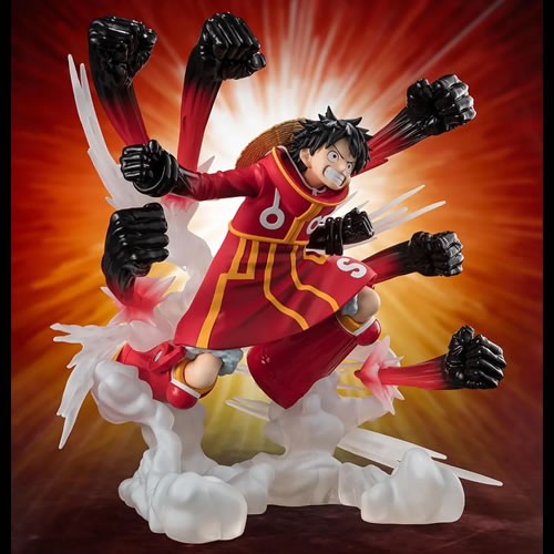 FiguartsZERO Extra Battle Figures - One Piece - Monkey D. Luffy (Gum-Gum Hawk Gatling)