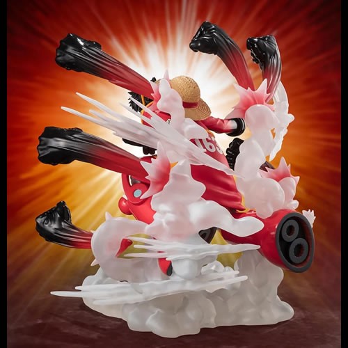 FiguartsZERO Extra Battle Figures - One Piece - Monkey D. Luffy (Gum-Gum Hawk Gatling)