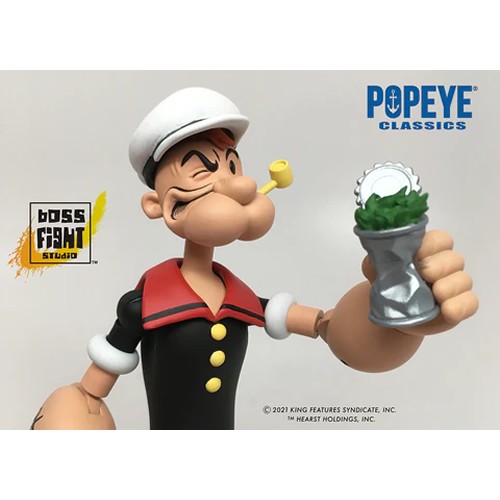 Popeye Classics Figures - W01 - 1/12 Scale Popeye