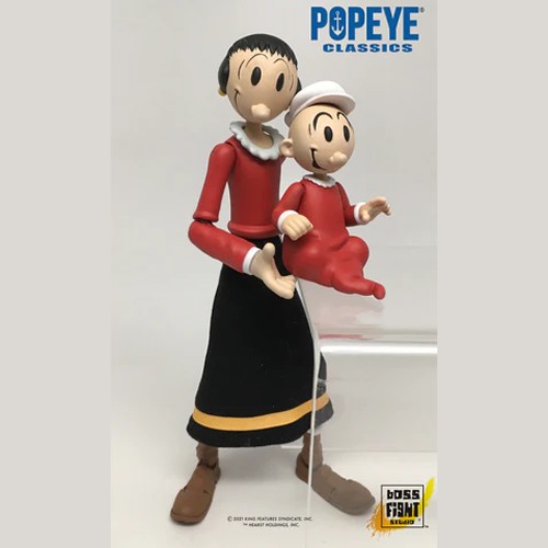 Popeye Classics Figures - W01 - 1/12 Scale Olive Oyl