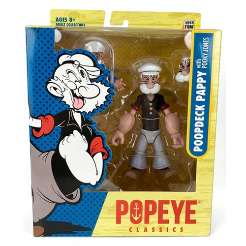 Popeye Classics Figures - W02 - 1/12 Scale Poopdeck Pappy