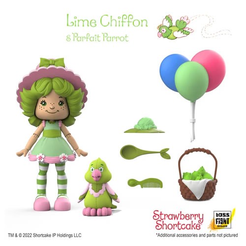 Strawberry Shortcake Figures - W01 - Lime Chiffon