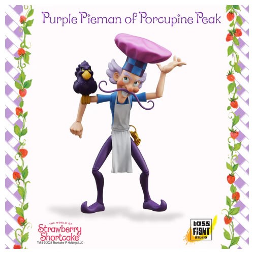 Strawberry Shortcake Figures - W03 - Purple Pie Man