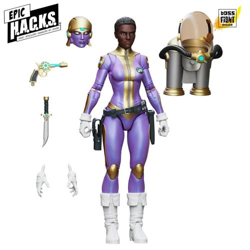 Epic H.A.C.K.S. Figures - Core Series - W01 - Roxy London: Freelance Peacekeeper