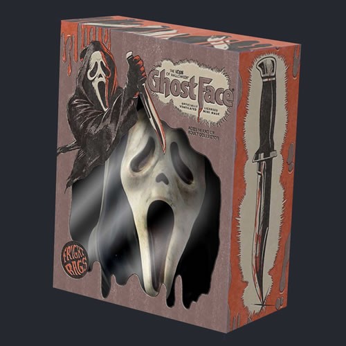 Prop Replicas - Scream - Ghost Face Aged Mini Mask