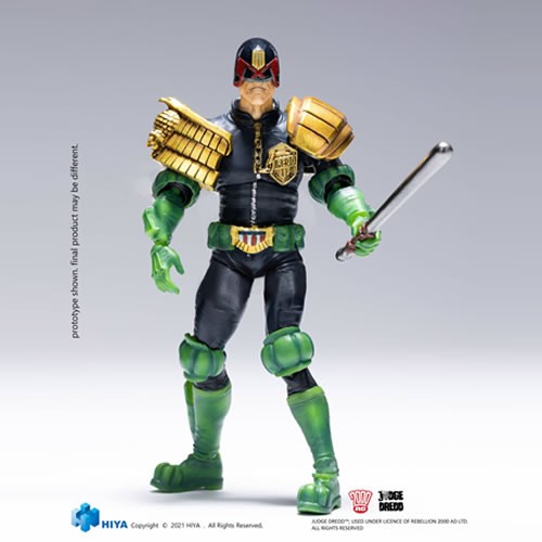 Judge Dredd Figures - 1/18 Scale Judge Dredd Exclusive