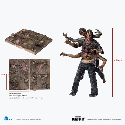 Exquisite Mini Series Figures - The Walking Dead: Dead City - 1/18 Scale Walker King