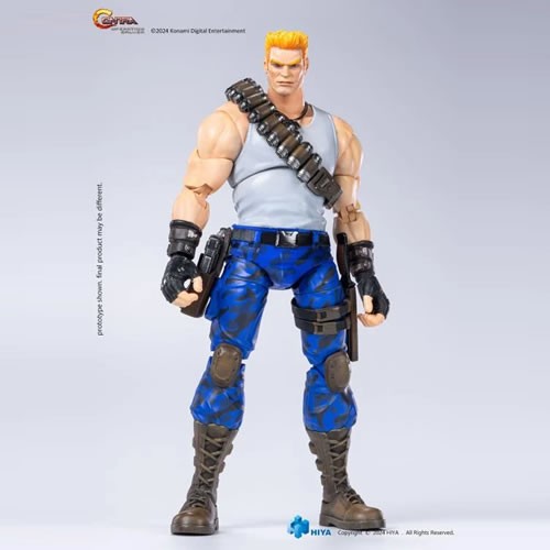 Exquisite Basic Series Figures - Contra: Operation Galuga - 1/12 Bill Rizer