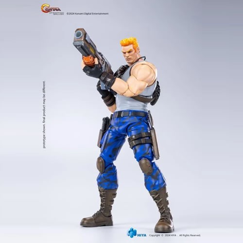 Exquisite Basic Series Figures - Contra: Operation Galuga - 1/12 Bill Rizer