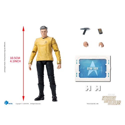 Exquisite Mini Series Figures - Star Trek: Strange New Worlds - 1/18 Scale Pike