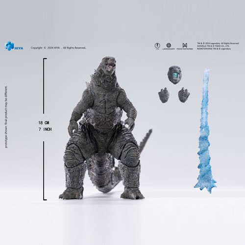 Exquisite Basic+ Series Figures - Godzilla Vs Kong (2021 Movie) - 7" Heat Ray Godzilla Light