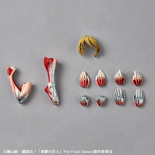 Amazing Yamaguchi Revoltech Figures - Attack On Titan - Female Titan